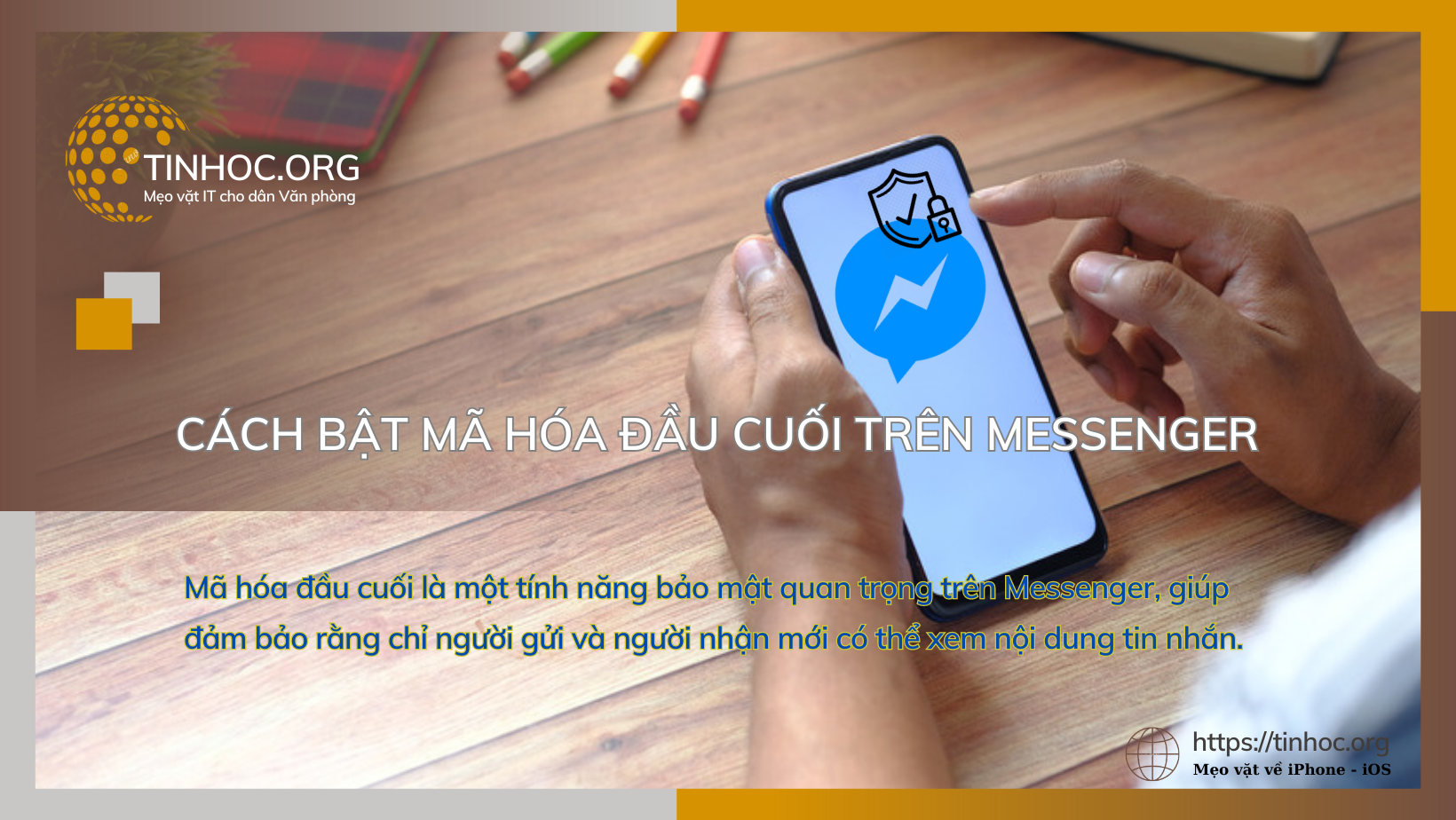 Mã hóa đầu cuối là một tính năng bảo mật quan trọng trên Messenger, giúp đảm bảo rằng chỉ người gửi và người nhận mới có thể xem nội dung tin nhắn.