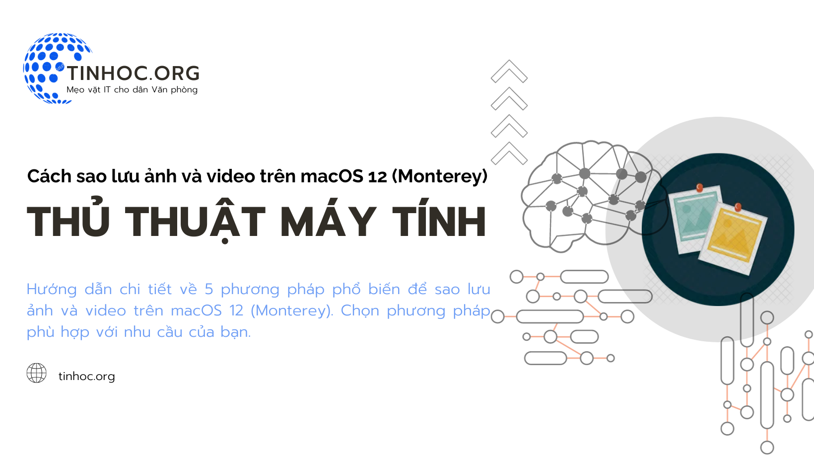 Cách sao lưu ảnh và video trên macOS 12 (Monterey)