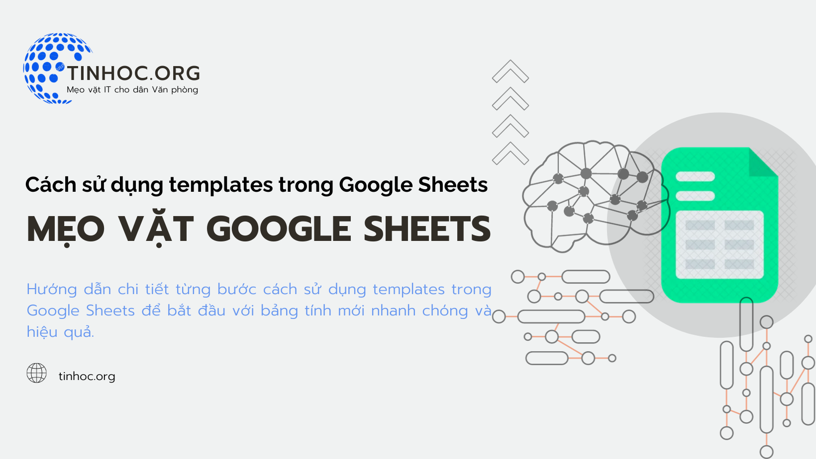 Cách sử dụng templates trong Google Sheets
