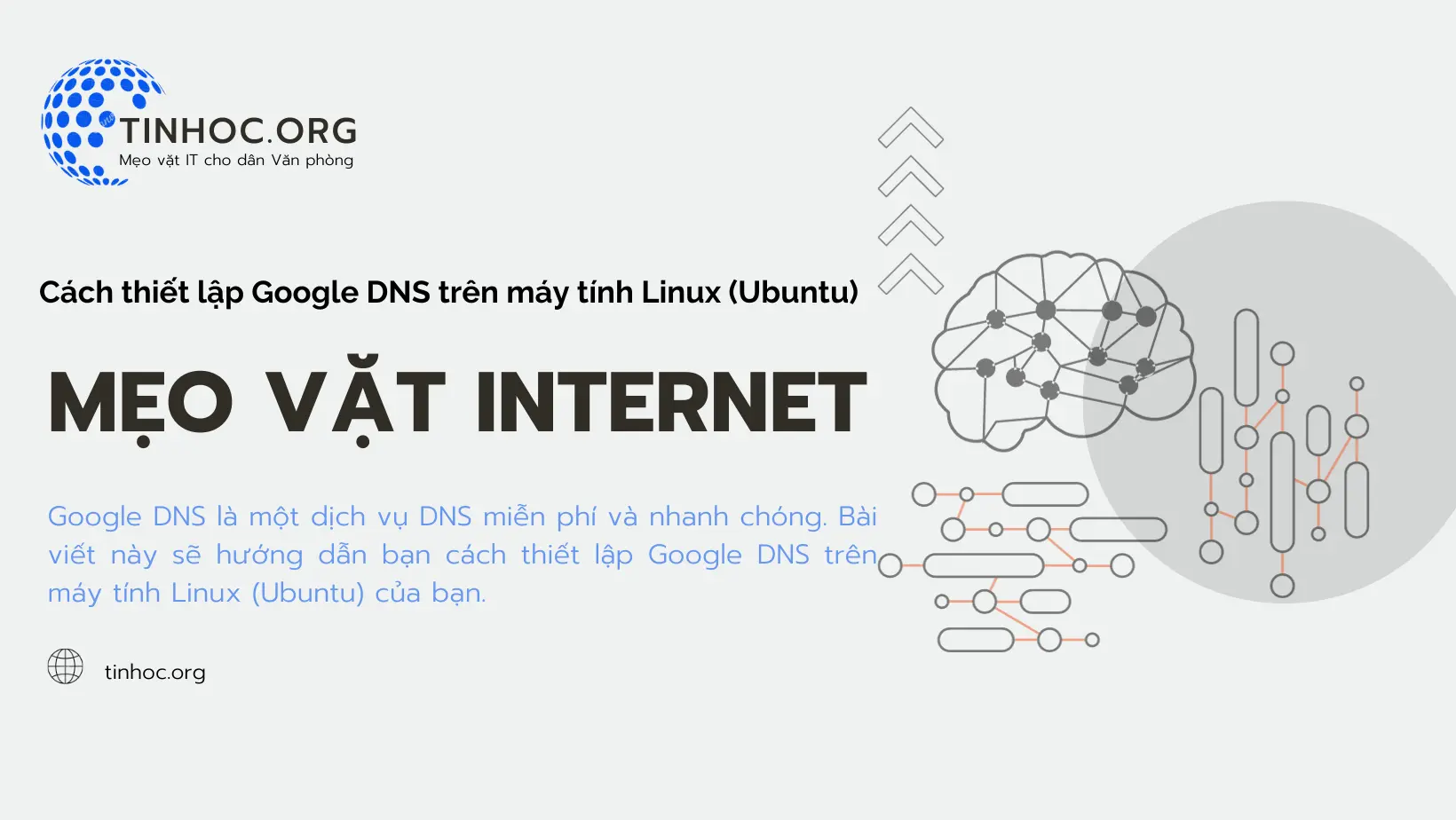 Cách thiết lập Google DNS trên máy tính Linux (Ubuntu)