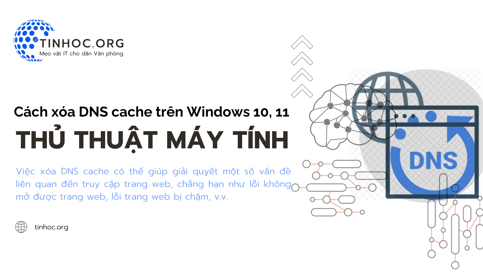Cách xóa DNS cache trên Windows 10, 11