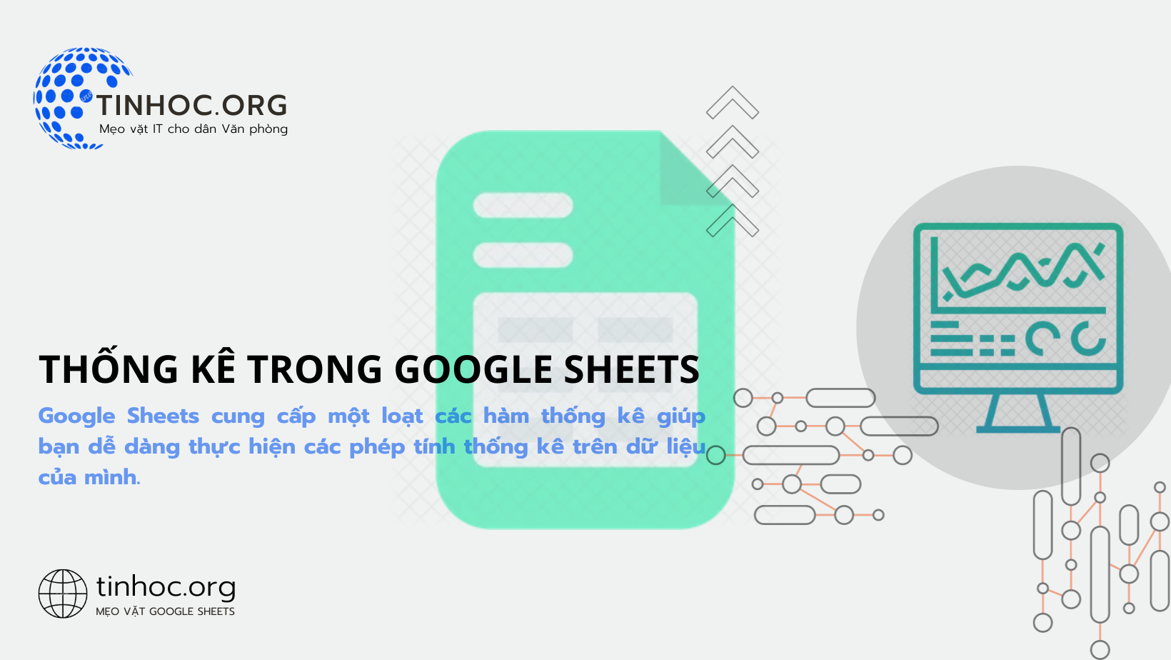 Google Sheets cung cấp một loạt các hàm thống kê giúp bạn dễ dàng thực hiện các phép tính thống kê trên dữ liệu của mình.