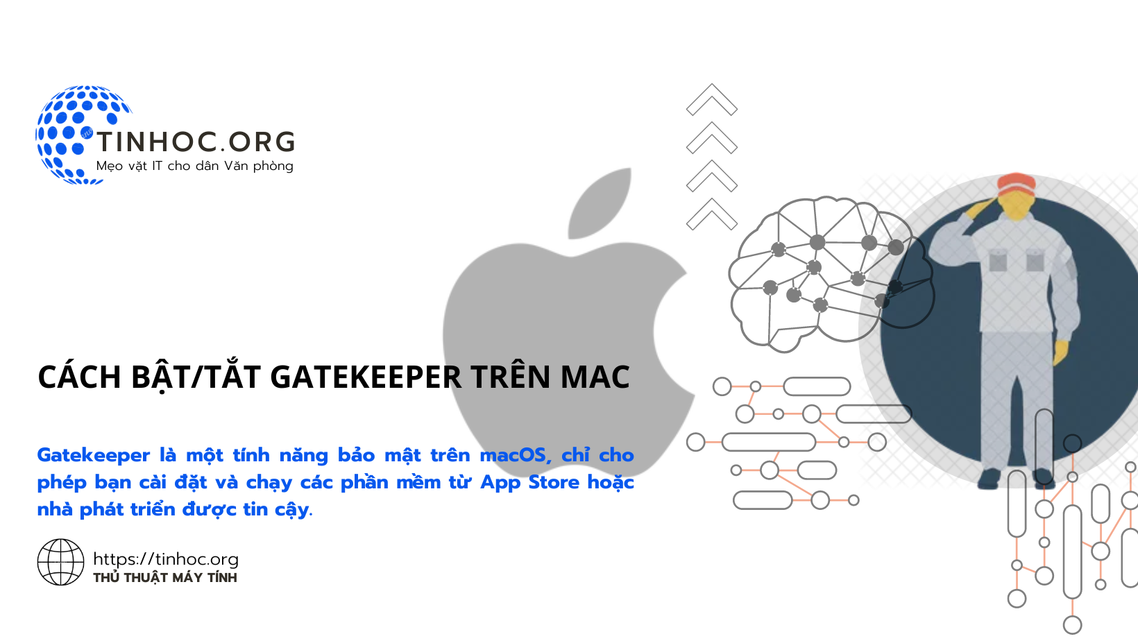 Gatekeeper là một tính năng bảo mật trên macOS, chỉ cho phép bạn cài đặt và chạy các phần mềm từ App Store hoặc nhà phát triển được tin cậy.