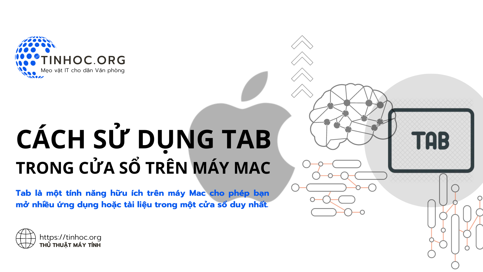 Tab là một tính năng hữu ích trên máy Mac cho phép bạn mở nhiều ứng dụng hoặc tài liệu trong một cửa sổ duy nhất.