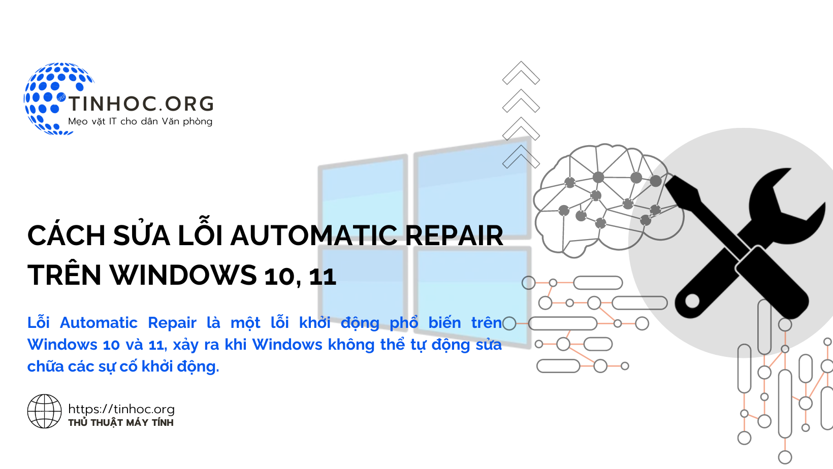 Lỗi Automatic Repair là một lỗi khởi động phổ biến trên Windows 10 và 11, xảy ra khi Windows không thể tự động sửa chữa các sự cố khởi động.