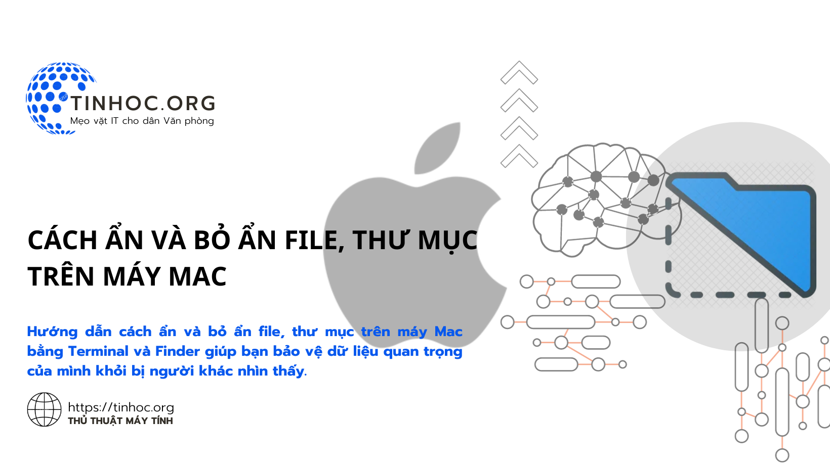 Cách ẩn và bỏ ẩn file, thư mục trên máy Mac