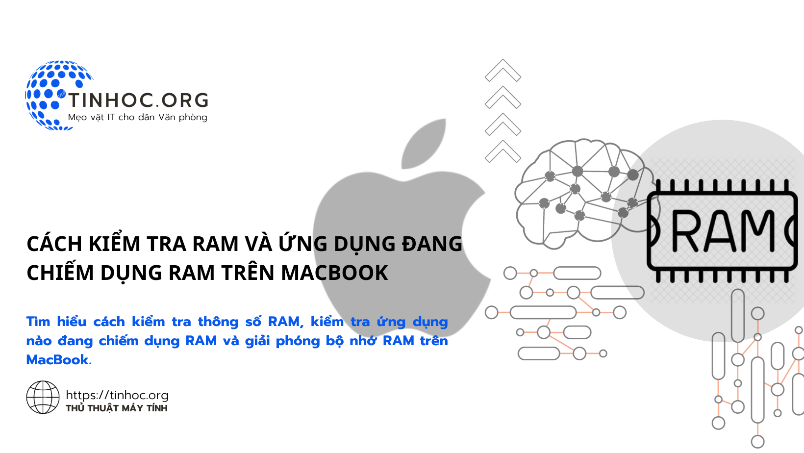 Cách kiểm tra RAM và ứng dụng đang chiếm dụng RAM trên MacBook