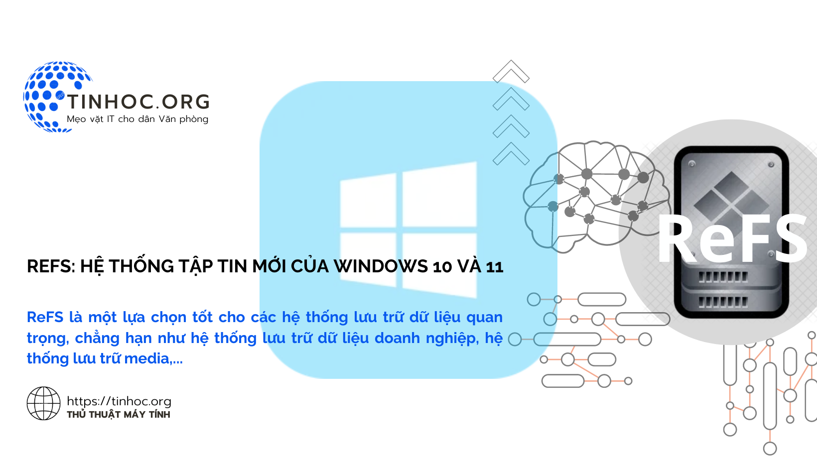 ReFS: Hệ thống tập tin mới của Windows 10 và 11