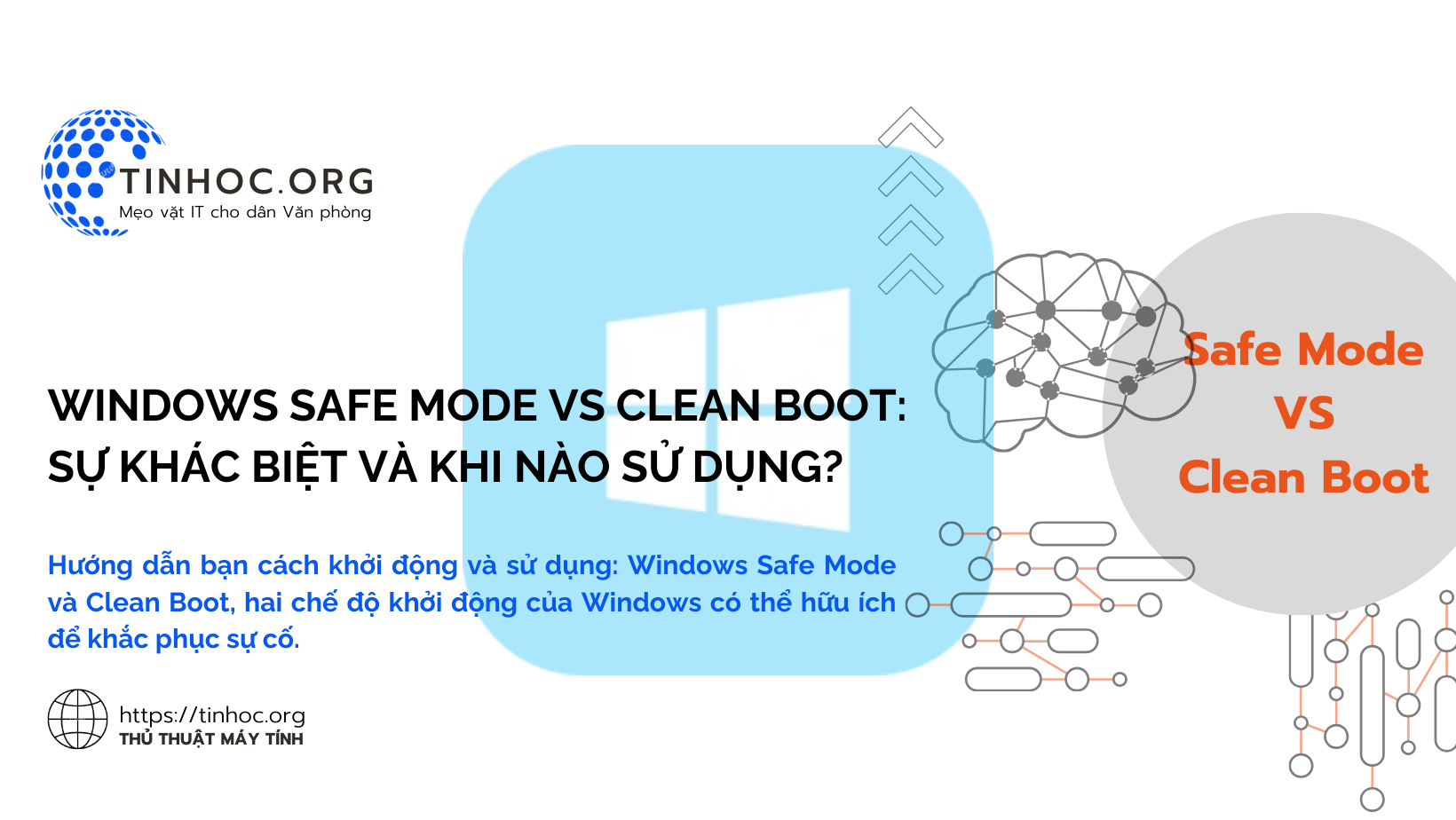 Windows Safe Mode vs Clean Boot: Sự khác biệt và khi nào sử dụng?