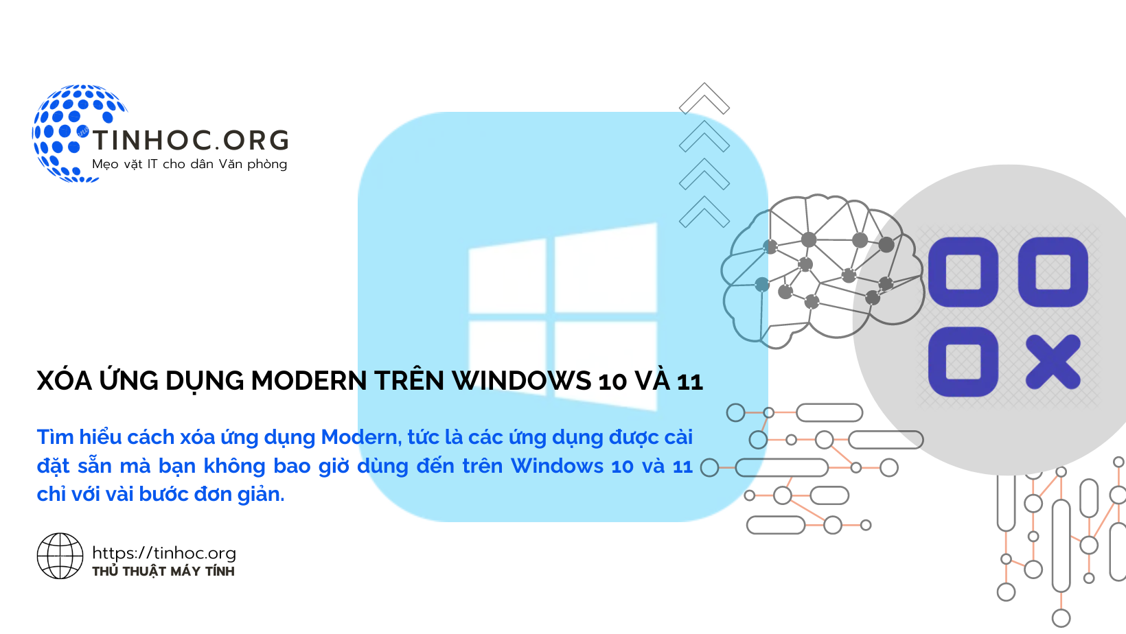Xóa ứng dụng Modern trên Windows 10 và 11