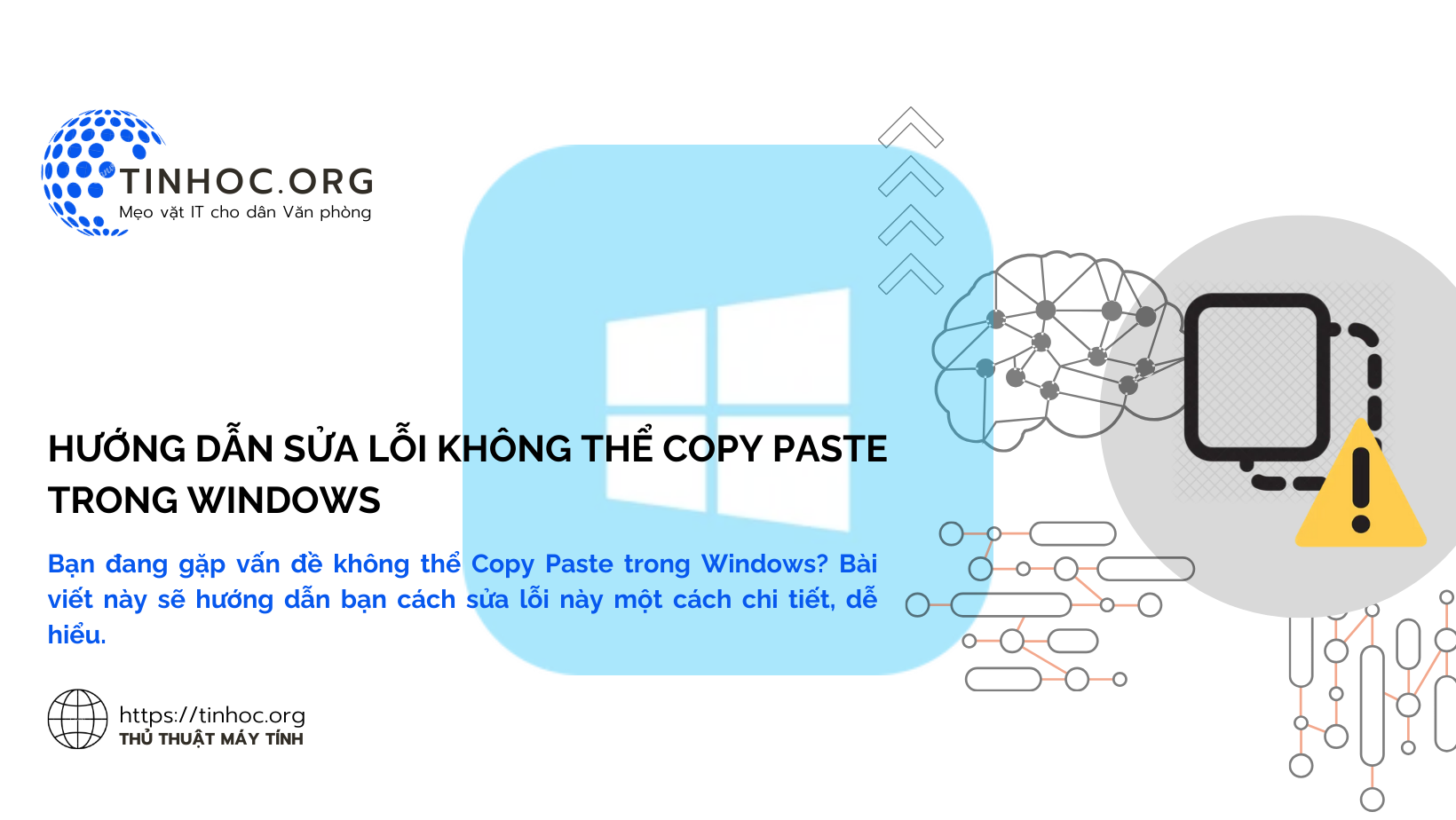 Hướng dẫn sửa lỗi không thể Copy Paste trong Windows