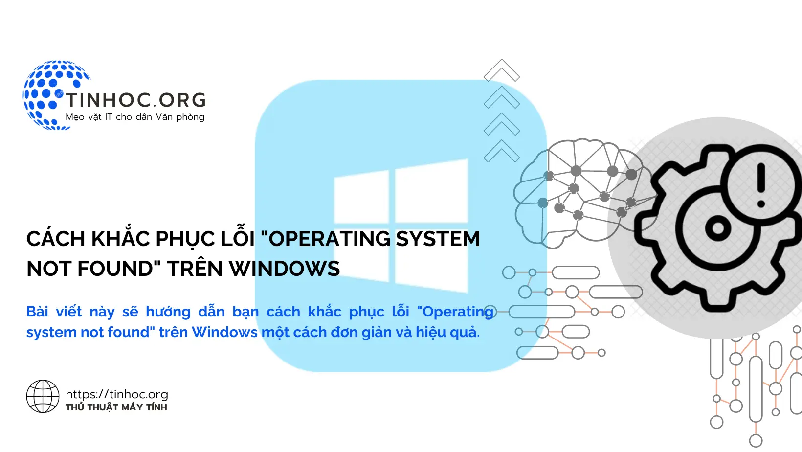 Cách khắc phục lỗi "Operating system not found" trên Windows