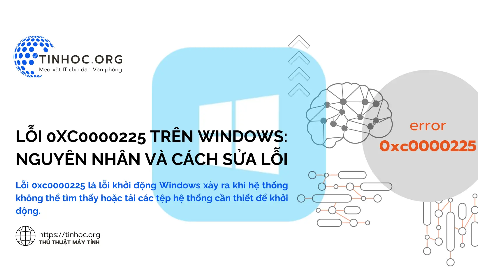 Lỗi 0xc0000225 là lỗi khởi động Windows xảy ra khi hệ thống không thể tìm thấy hoặc tải các tệp hệ thống cần thiết để khởi động.